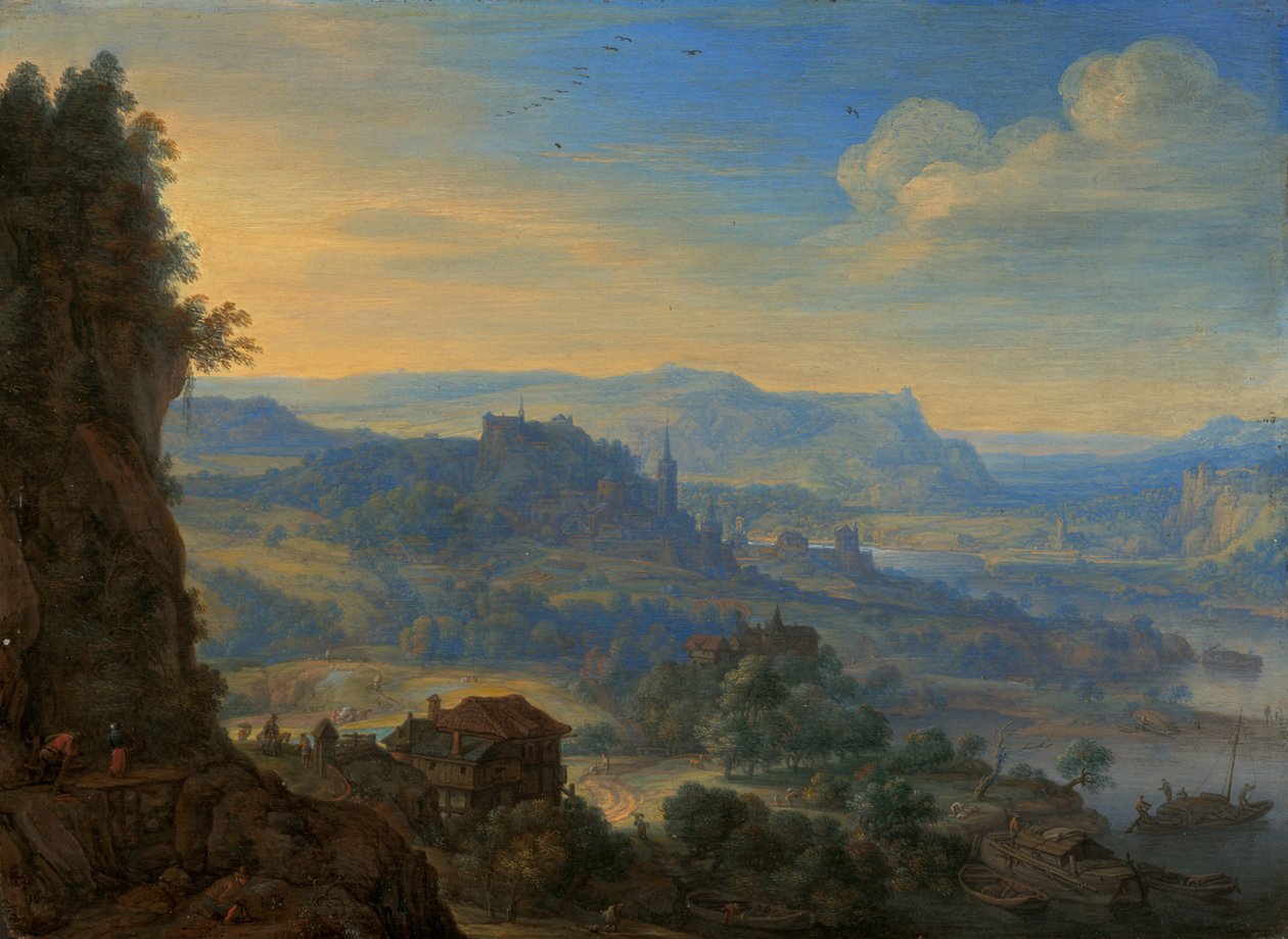 Paisagem Imaginária do Rio de Herman Saftleven