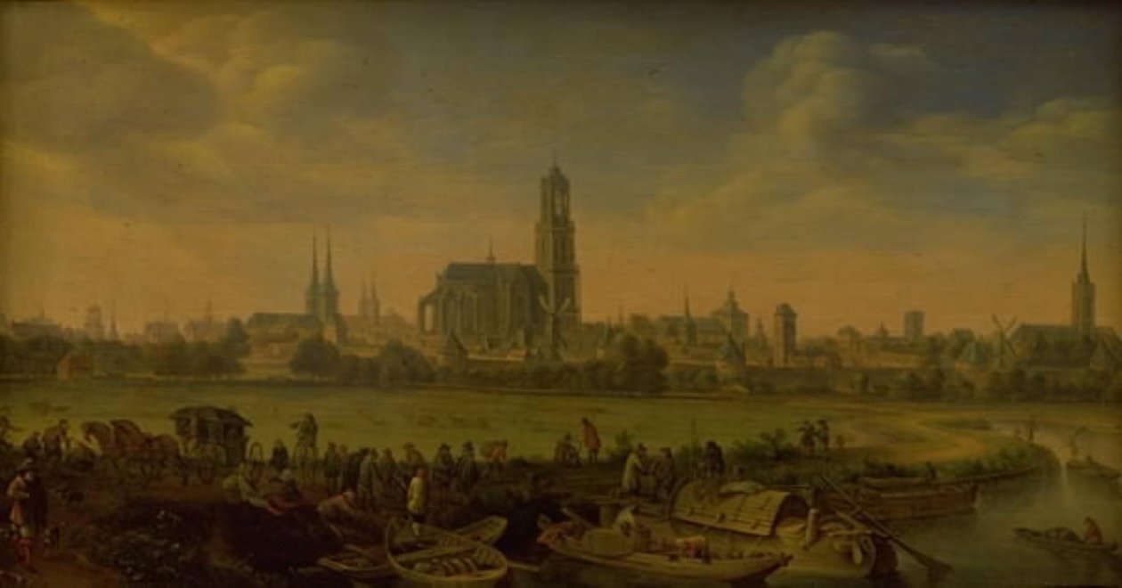 Vista de Utreque de Herman Saftleven