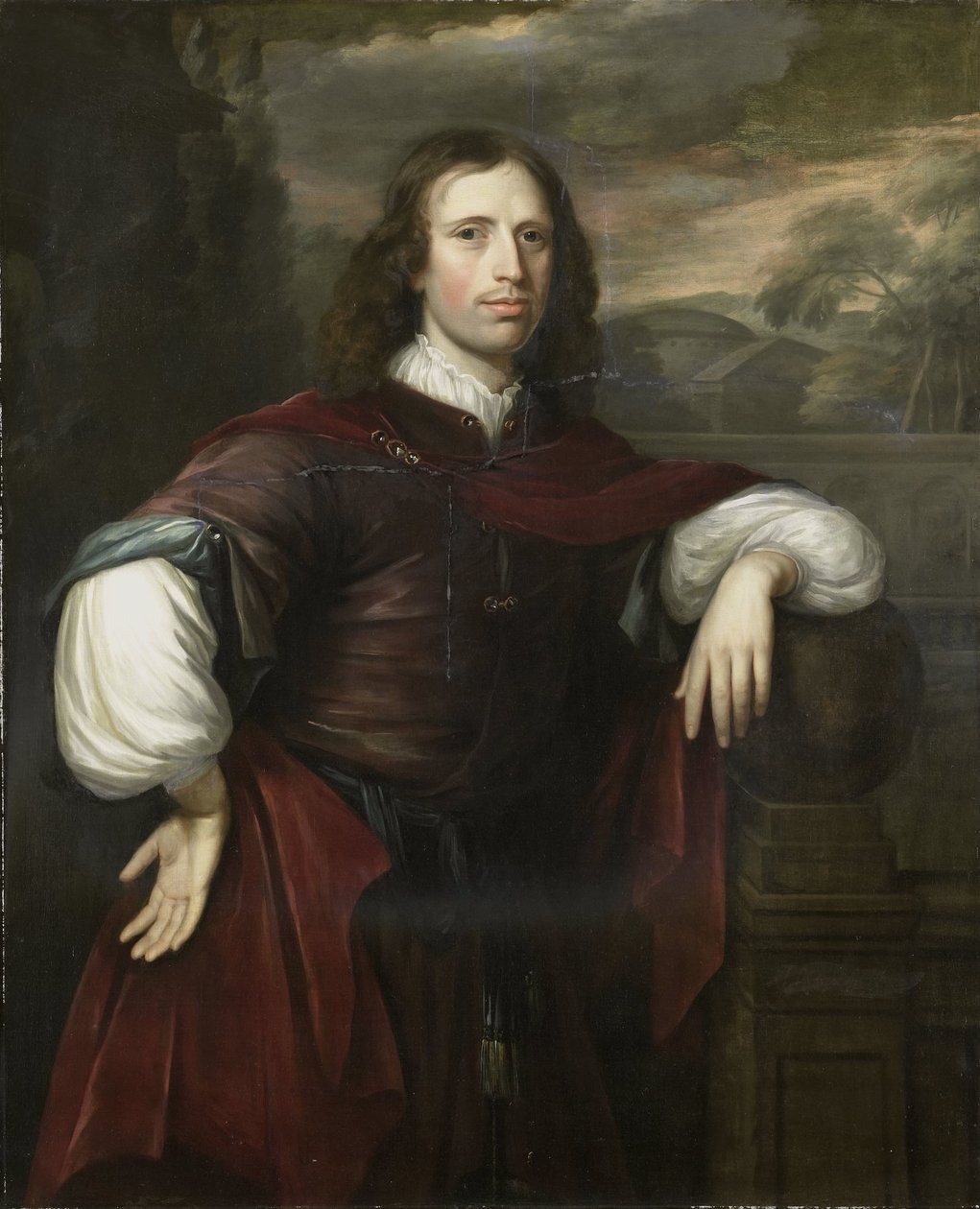 Retrato de um Homem de Herman Verelst