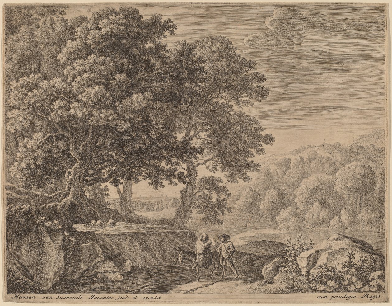 Os anjinhos da colina de Herman van Swanevelt