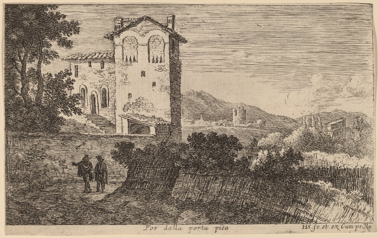 Villa Fora da Porta Pia de Herman van Swanevelt