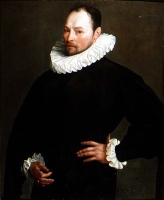 Retrato de um Cavalheiro, 33 anos de idade de Herman van der Mast