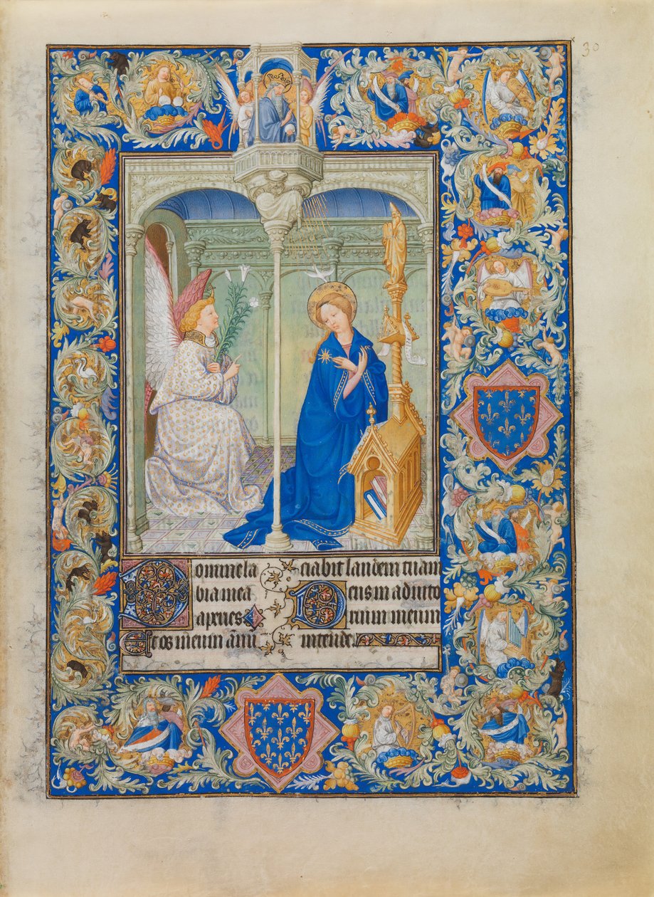 As Belles Heures de Jean de France, duque de Berry, 1405-14081409 de Hermann Limbourg
