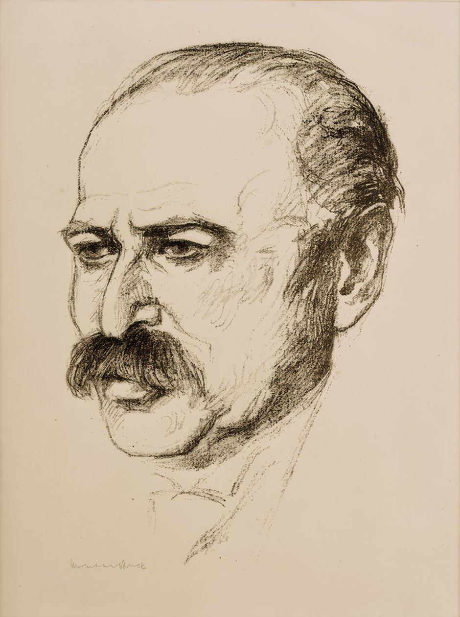 Portrait Lesser Ury de Hermann Struck