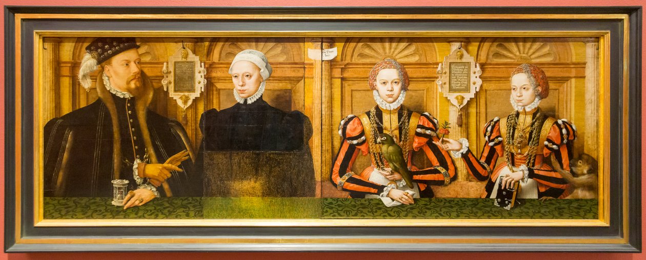 Retrato de família de João II de Rietberg de Hermann Tom Ring