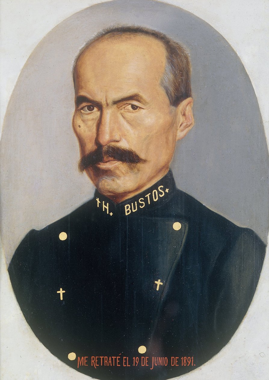 Auto-retrato de Hermenegildo Bustos