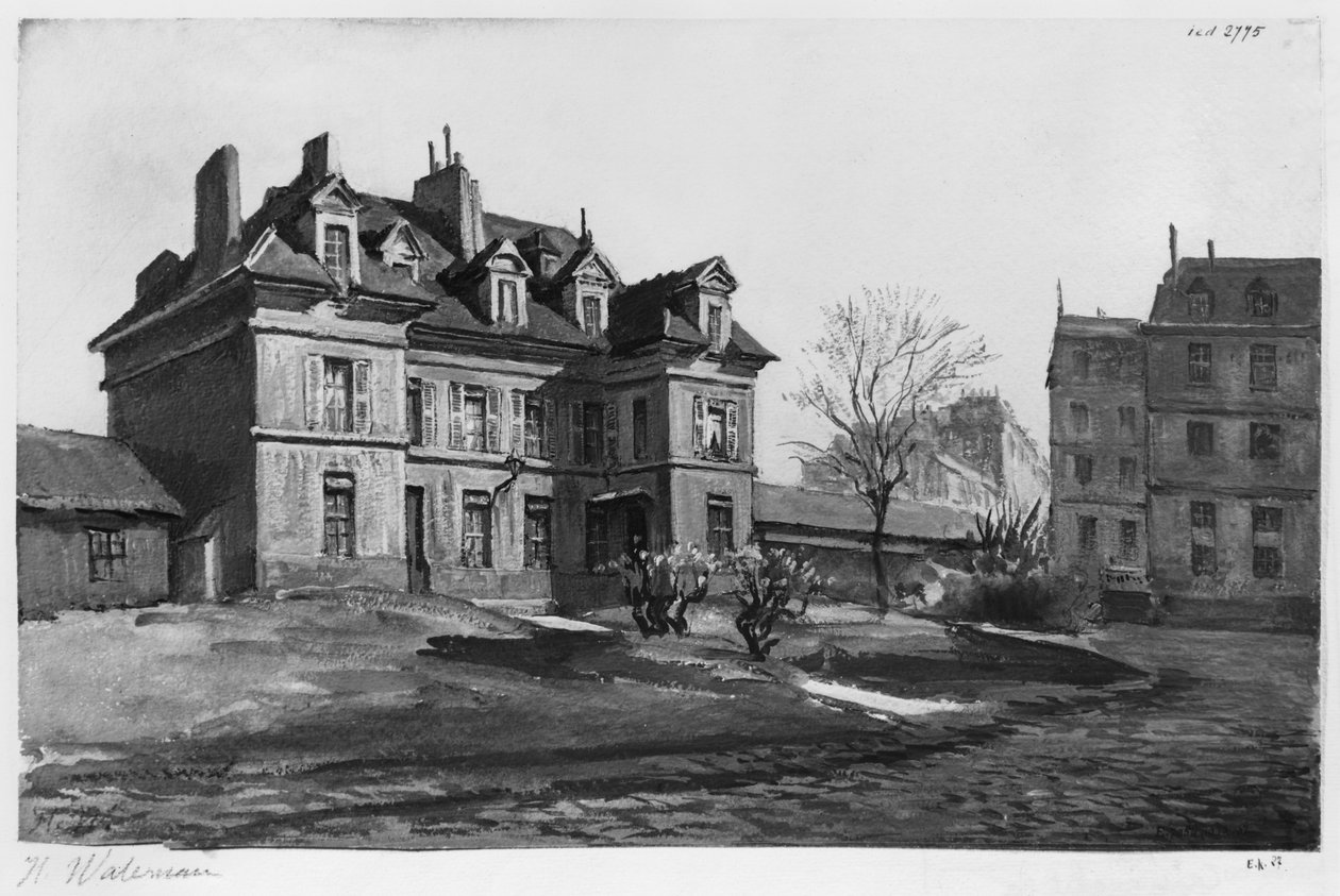 Vista do Port-Royal de Maternite, 1905 de Herminie Waterneau
