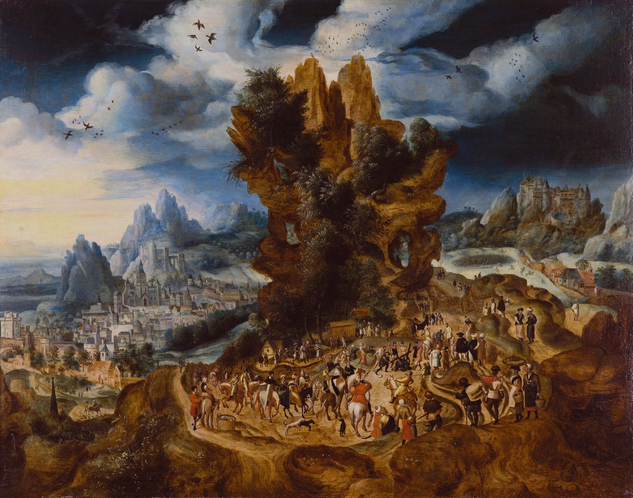 O caminho para o calvário de Herri met de Bles