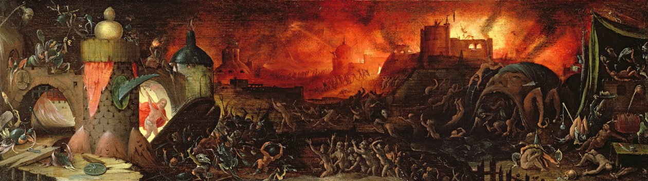A angustiante do inferno de Herri met de Bles