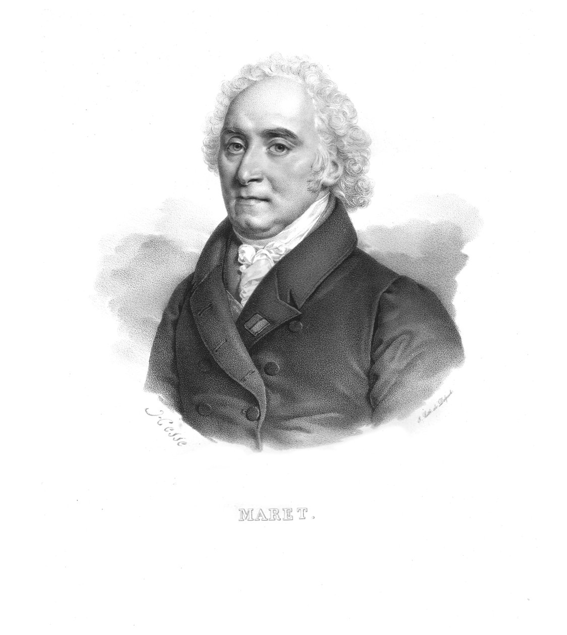 Hugues-Bernard Maret, Duque de Bassano, década de 1820. de Hesse