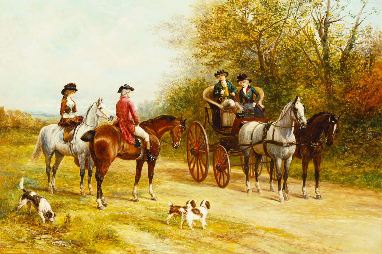 Uma conversa no caminho de Heywood Hardy