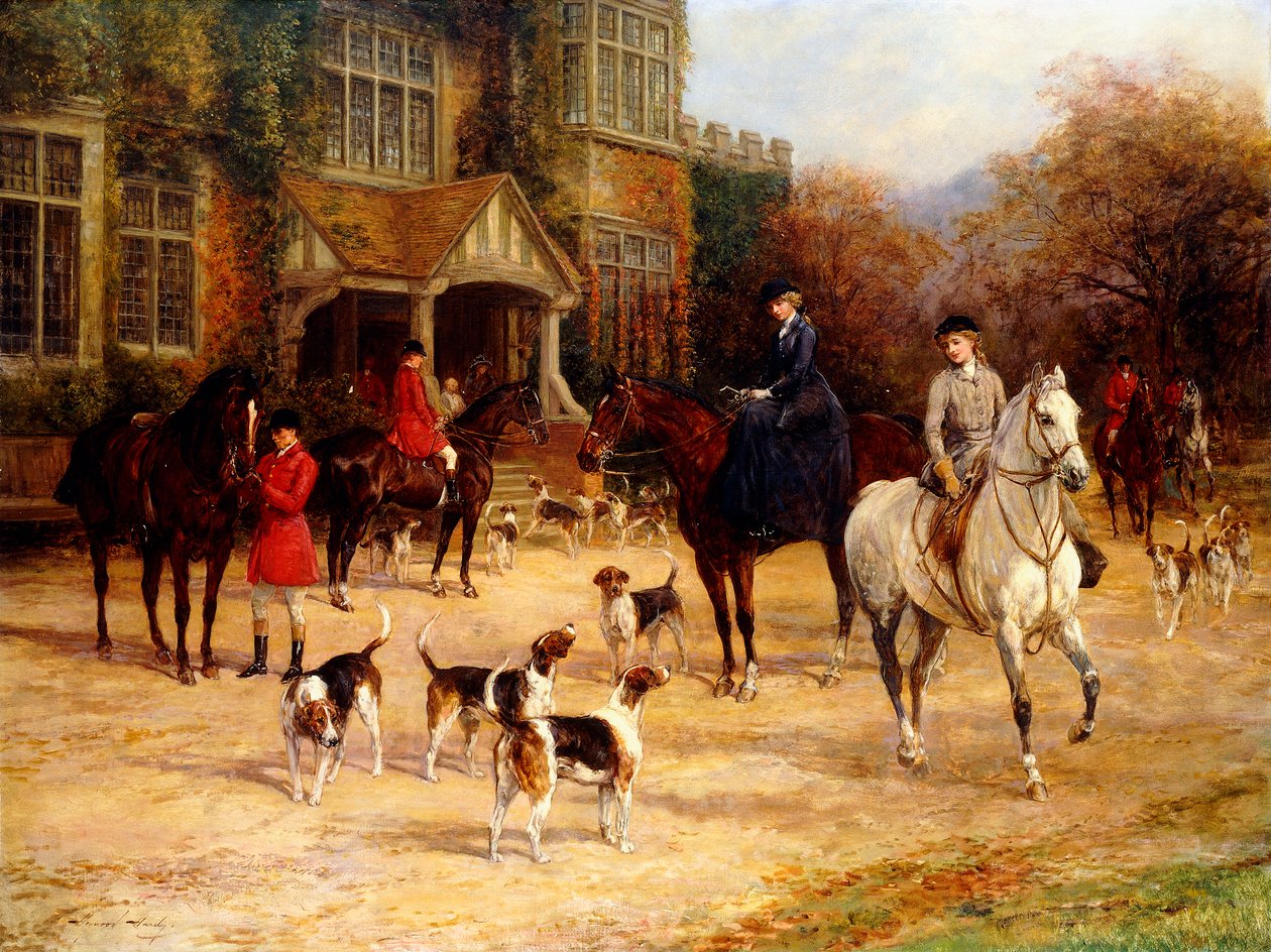 A reunião, de Heywood Hardy