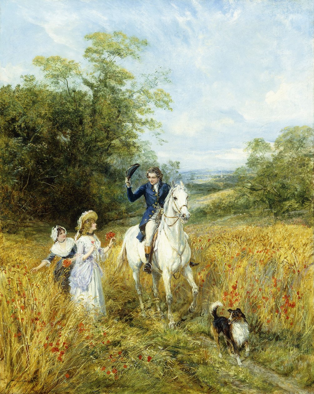 Passeio matinal, de Heywood Hardy