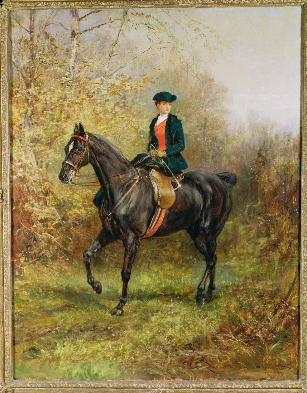 The Morning Ride, 1891 de Heywood Hardy