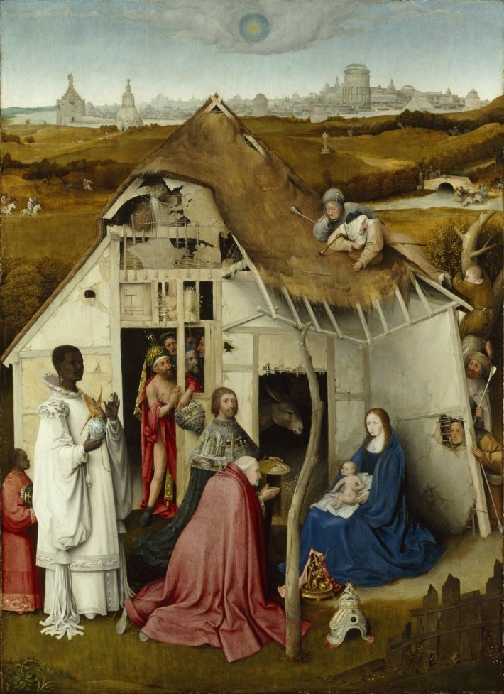 Adoração dos Magos de Hieronymus Bosch