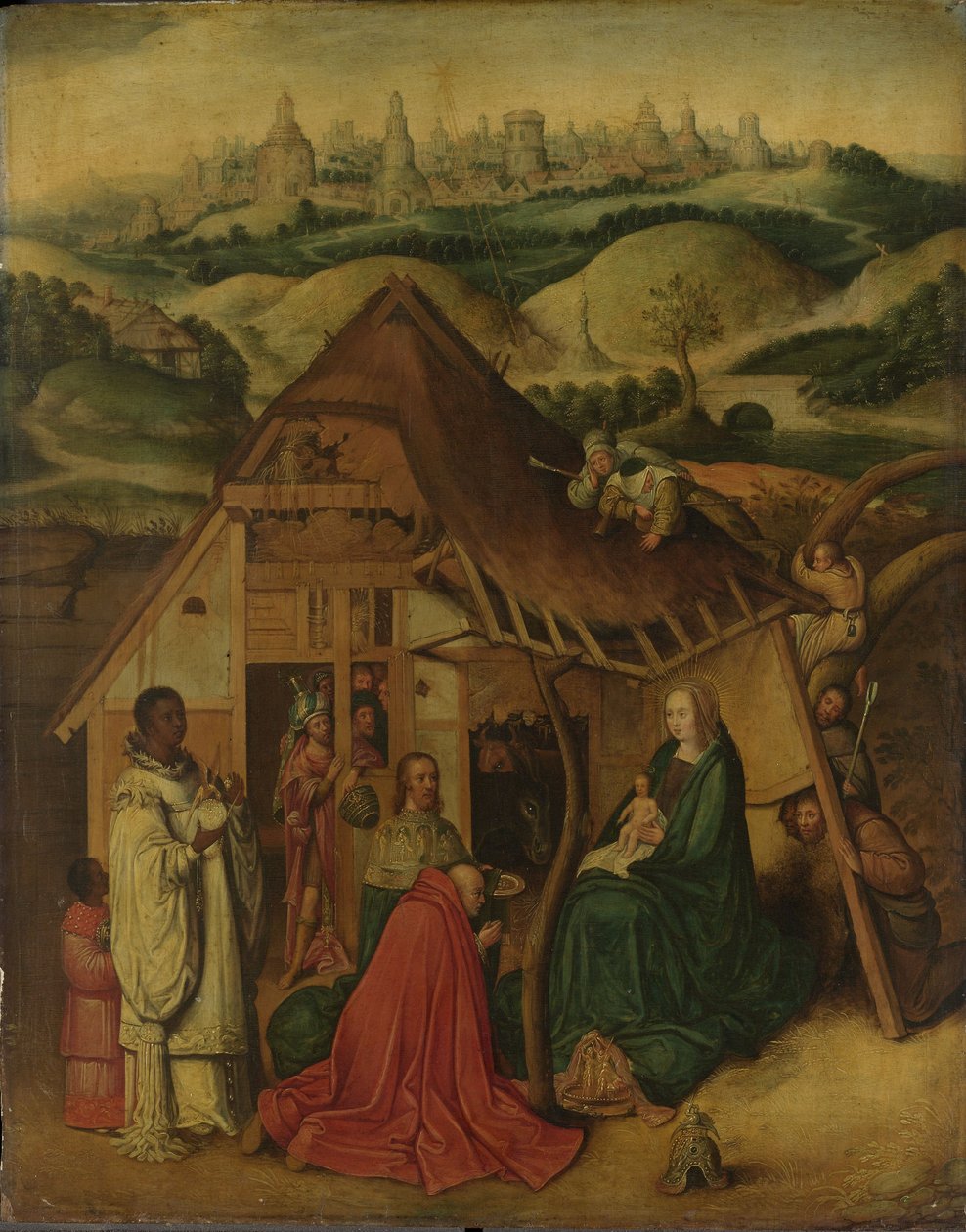 Adoração dos Magos de Hieronymus Bosch