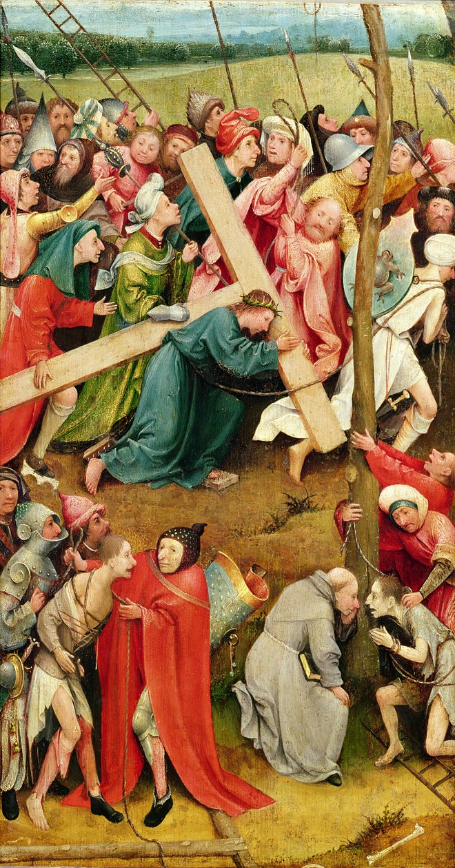 Cristo carregando a cruz, 1485-90 de Hieronymus Bosch