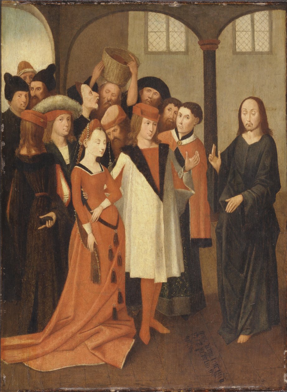 Cristo e a adúltera de Hieronymus Bosch
