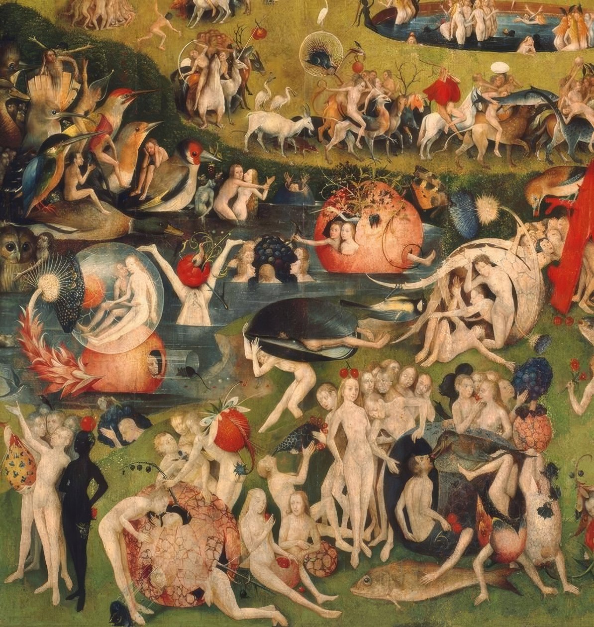 O jardim das luxúrias de Hieronymus Bosch