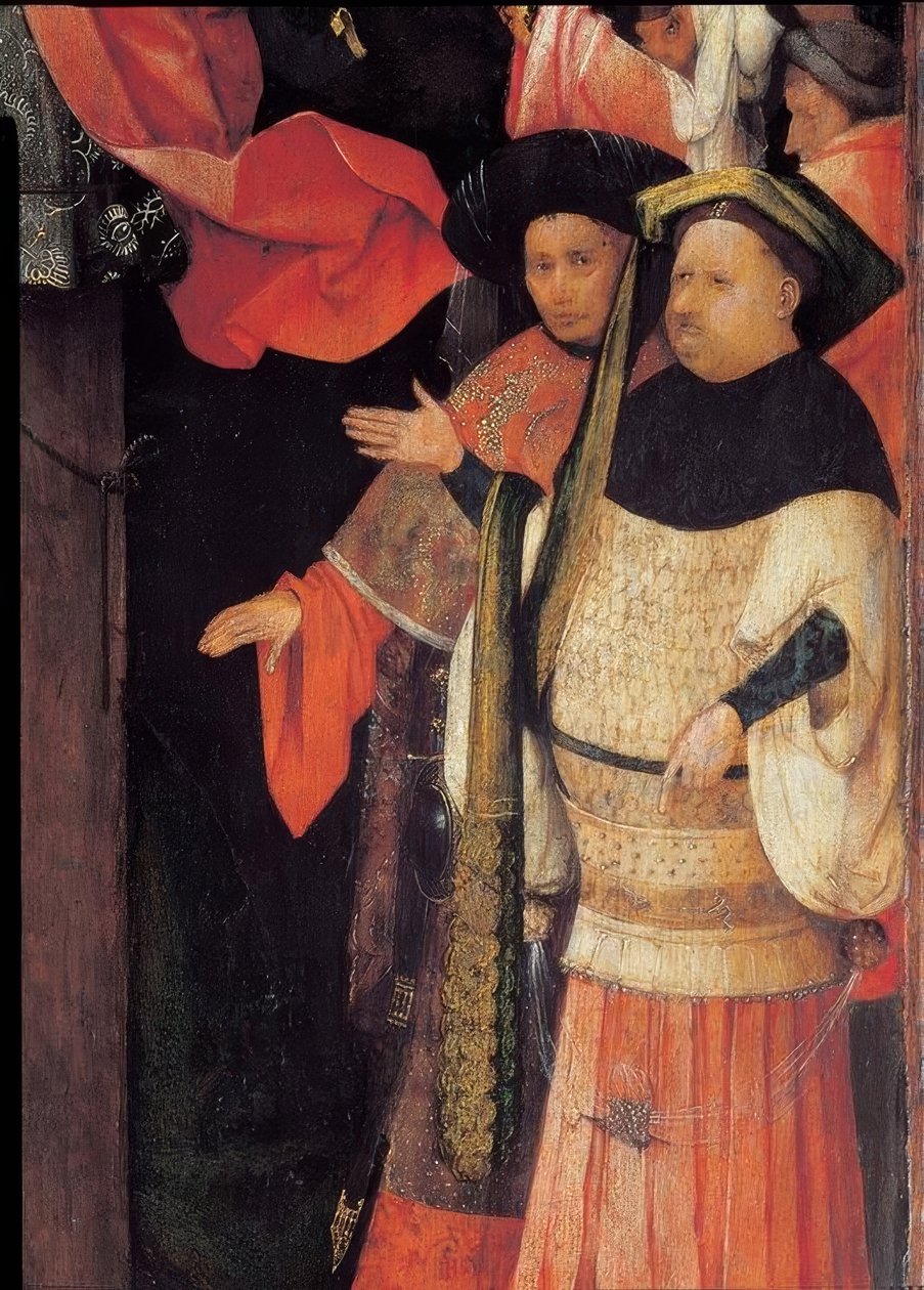 A crucificação de Santa Julia (ou Liberata) de Hieronymus Bosch