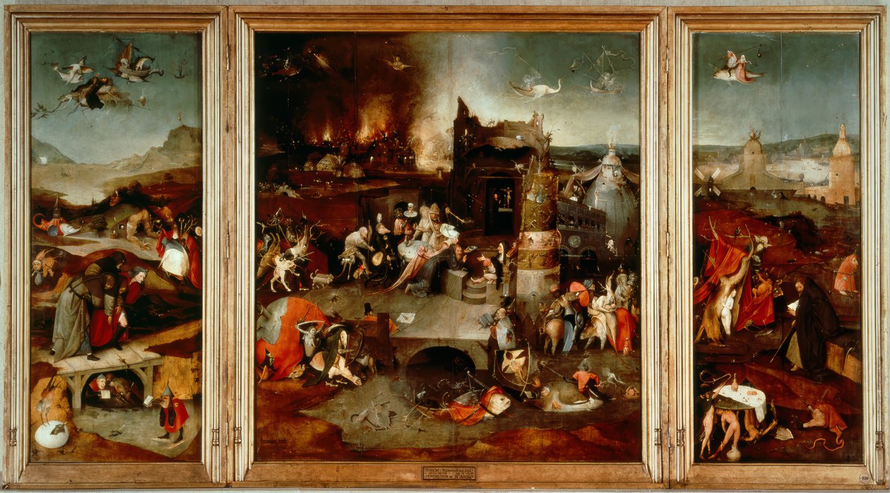 A tentação de Santo Antônio de Hieronymus Bosch