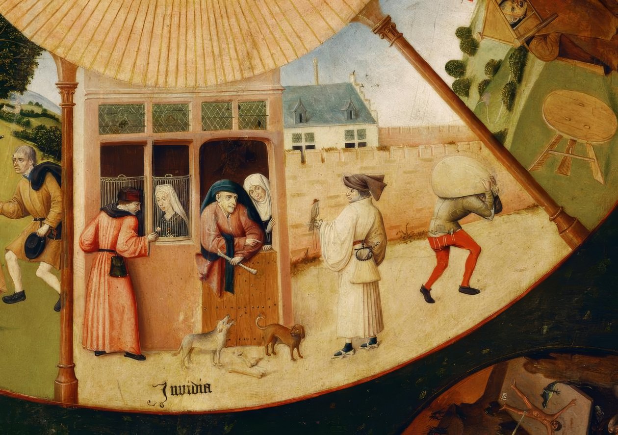 Os sete pecados principais e as quatro últimas coisas de Hieronymus Bosch