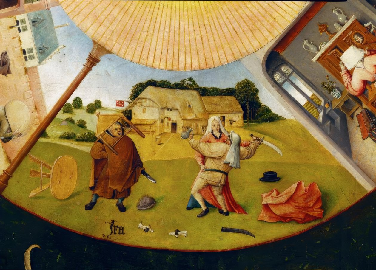 Os sete pecados principais e as quatro últimas coisas de Hieronymus Bosch