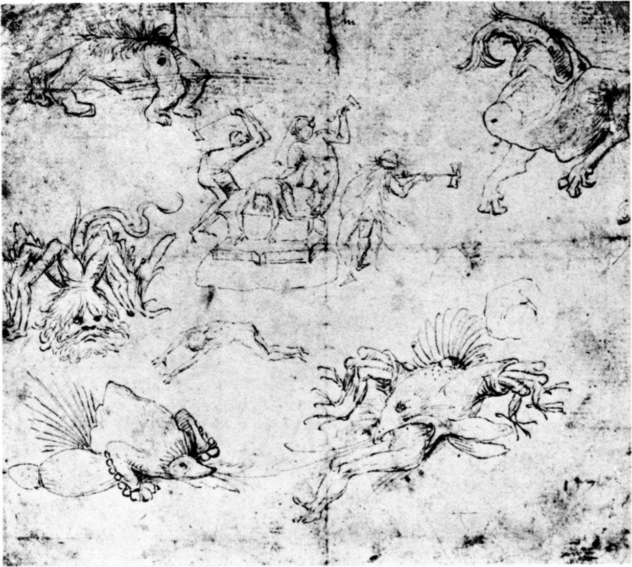Cenas do inferno de Hieronymus Bosch