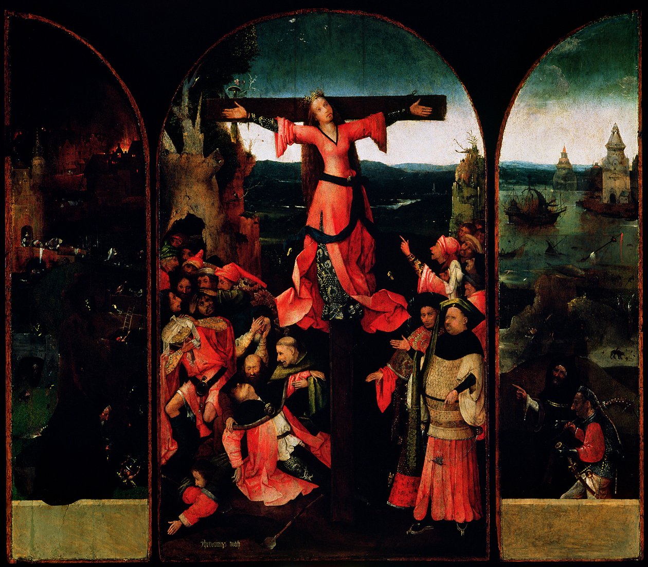 Tríptico de St. Liberata de Hieronymus Bosch