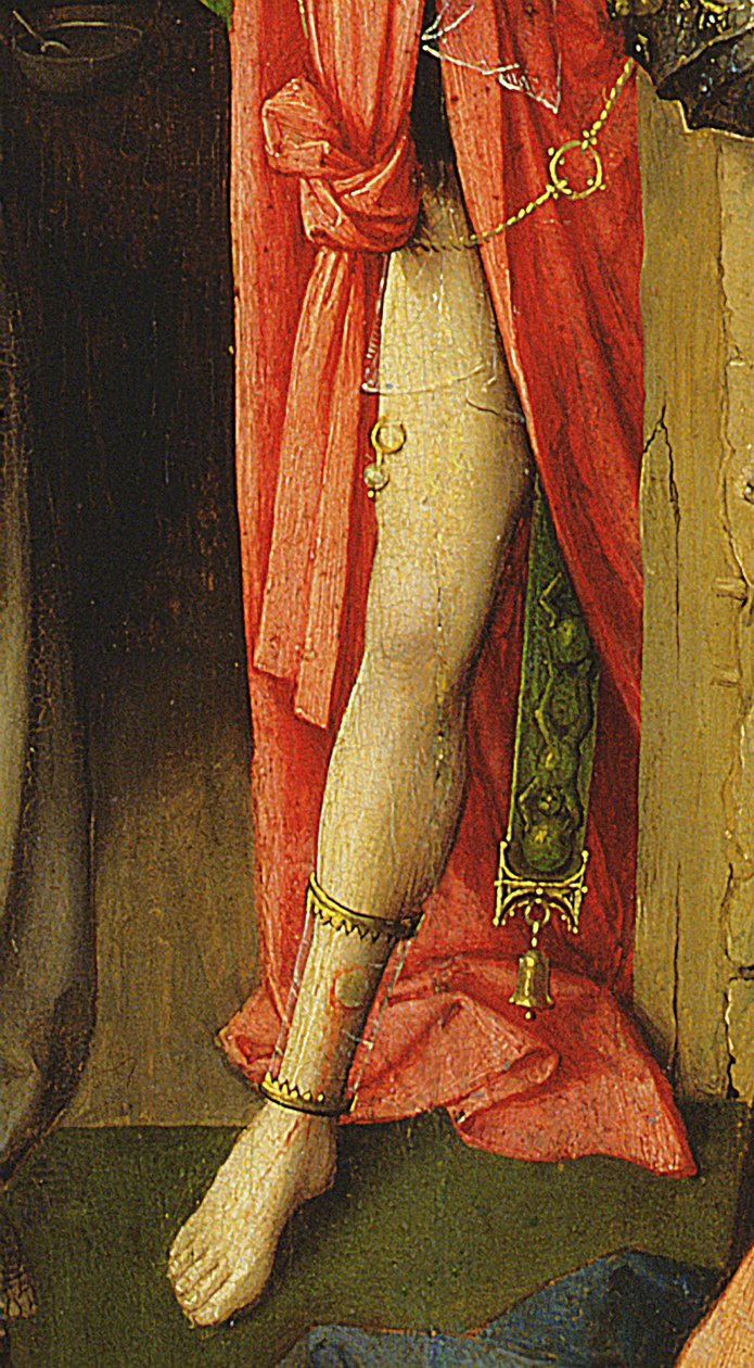 A Adoração dos Magos, detalhe do Anticristo, 1510 (detalhe de 3427) de Hieronymus Bosch