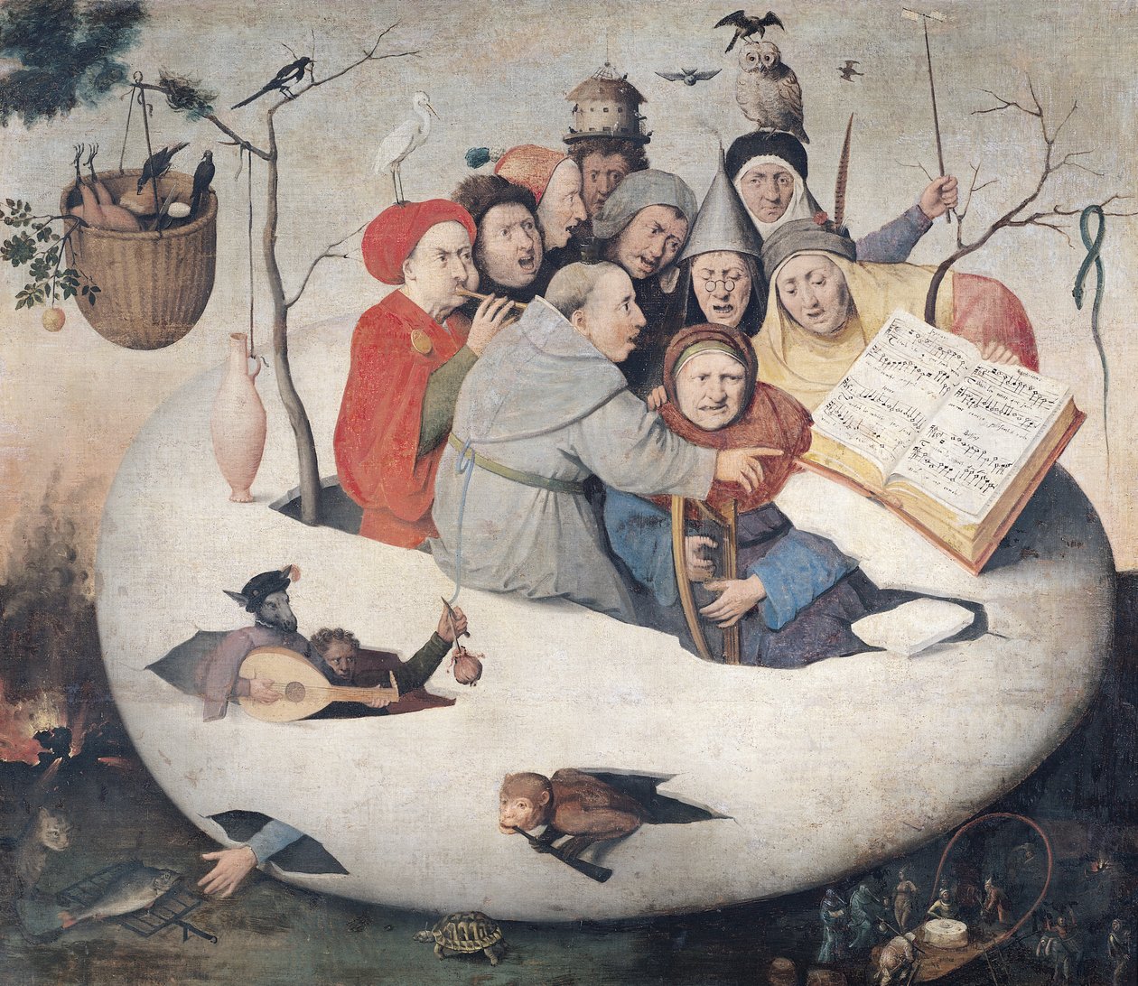 O Concerto no Ovo de Hieronymus Bosch