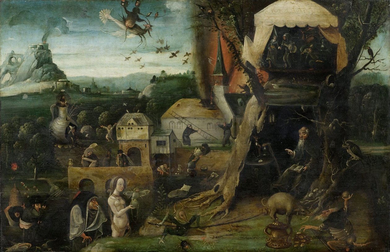 A tentação de Santo Antônio de Hieronymus Bosch