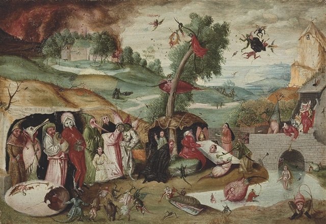 A tentação de Santo Antônio de Hieronymus Bosch