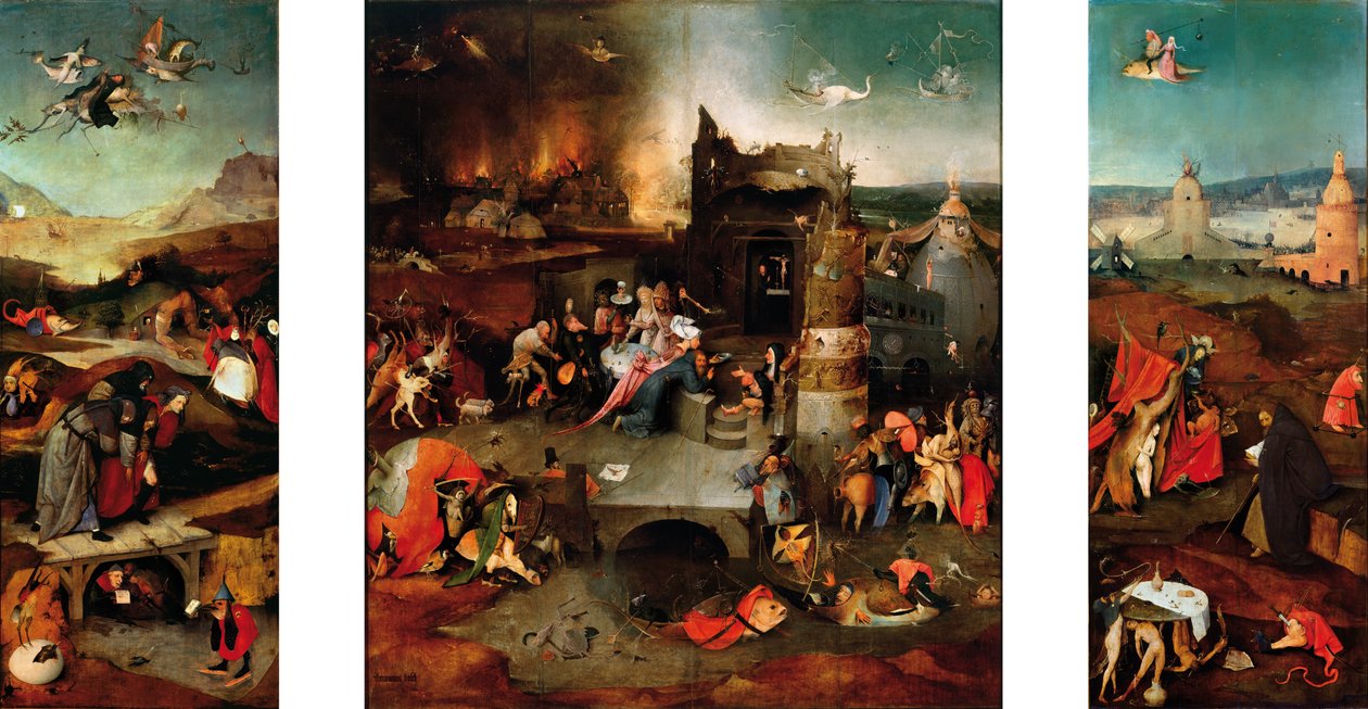 A tentação de Santo Antônio de Hieronymus Bosch