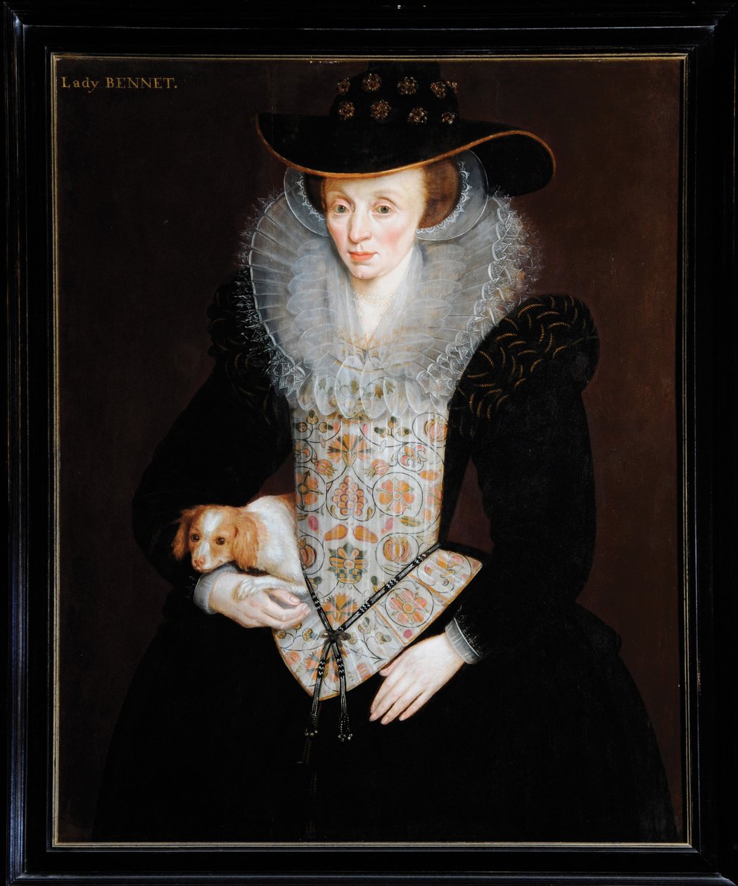 Lady Bennet, c.1509 (óleo a bordo) de Hieronymus (attr. to) Custodis