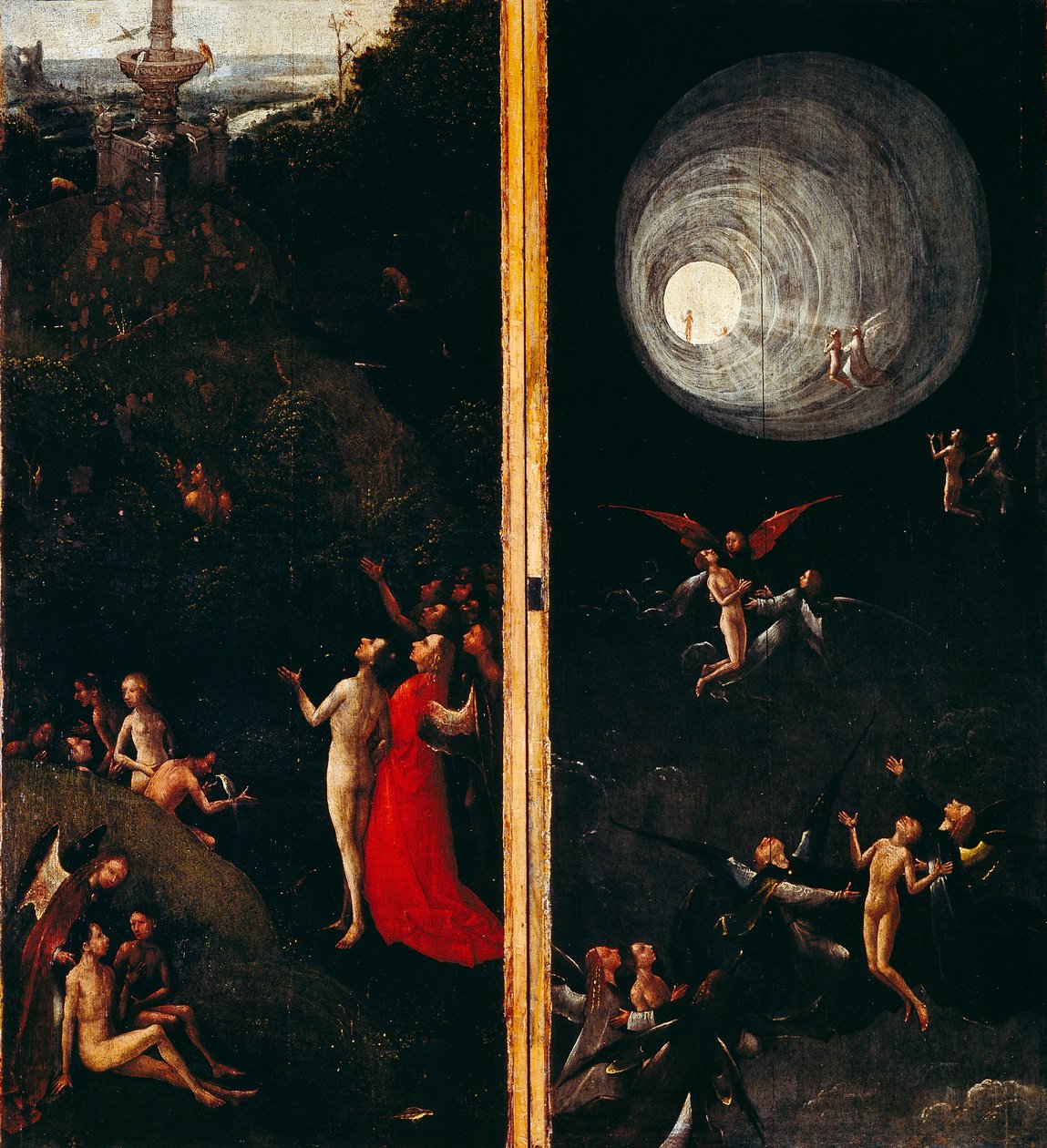 Ascensão em Empirean de Hieronymus Bosch