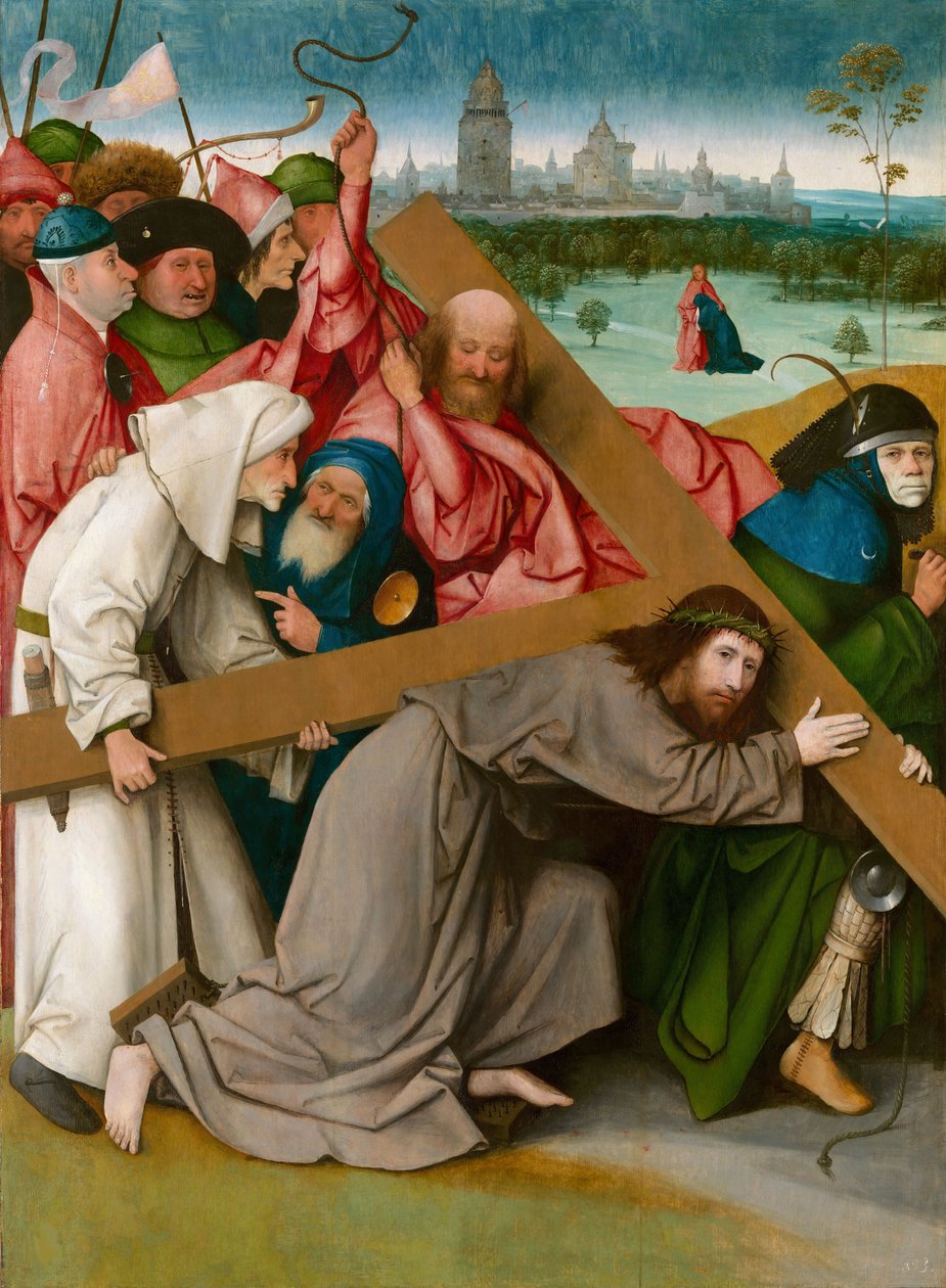 Cristo Carregando a Cruz, c. 1500. de Hieronymus Bosch