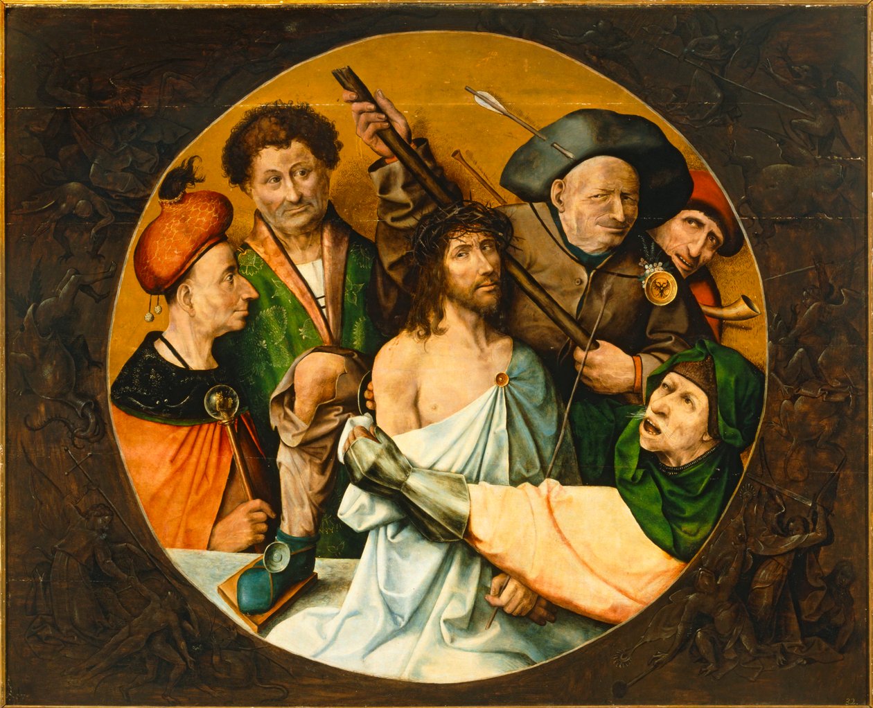 Coroação com espinhos. 10014743 ... de Hieronymus Bosch