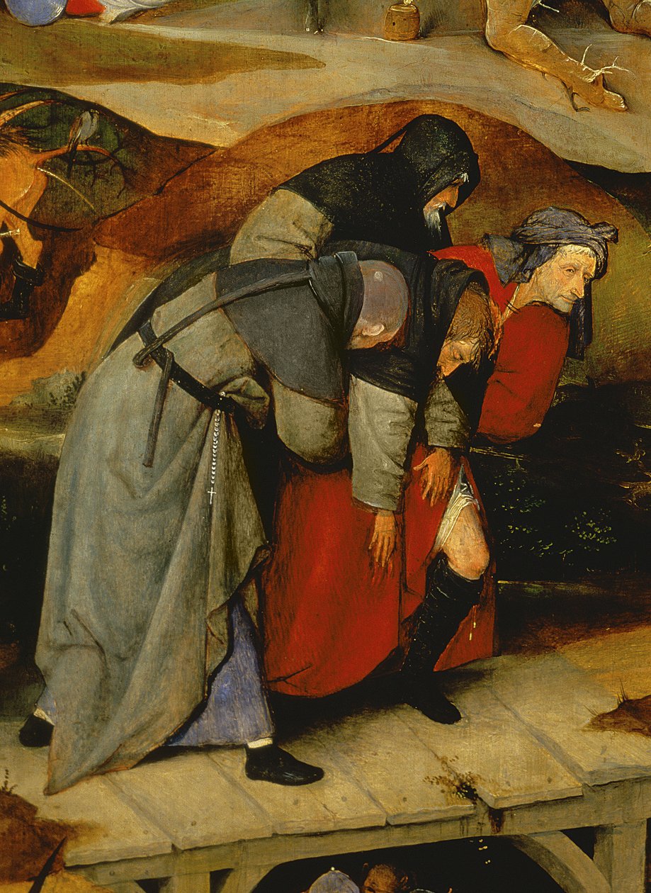 Detalhe da Tentação de Santo Antônio, c.1500 de Hieronymus Bosch