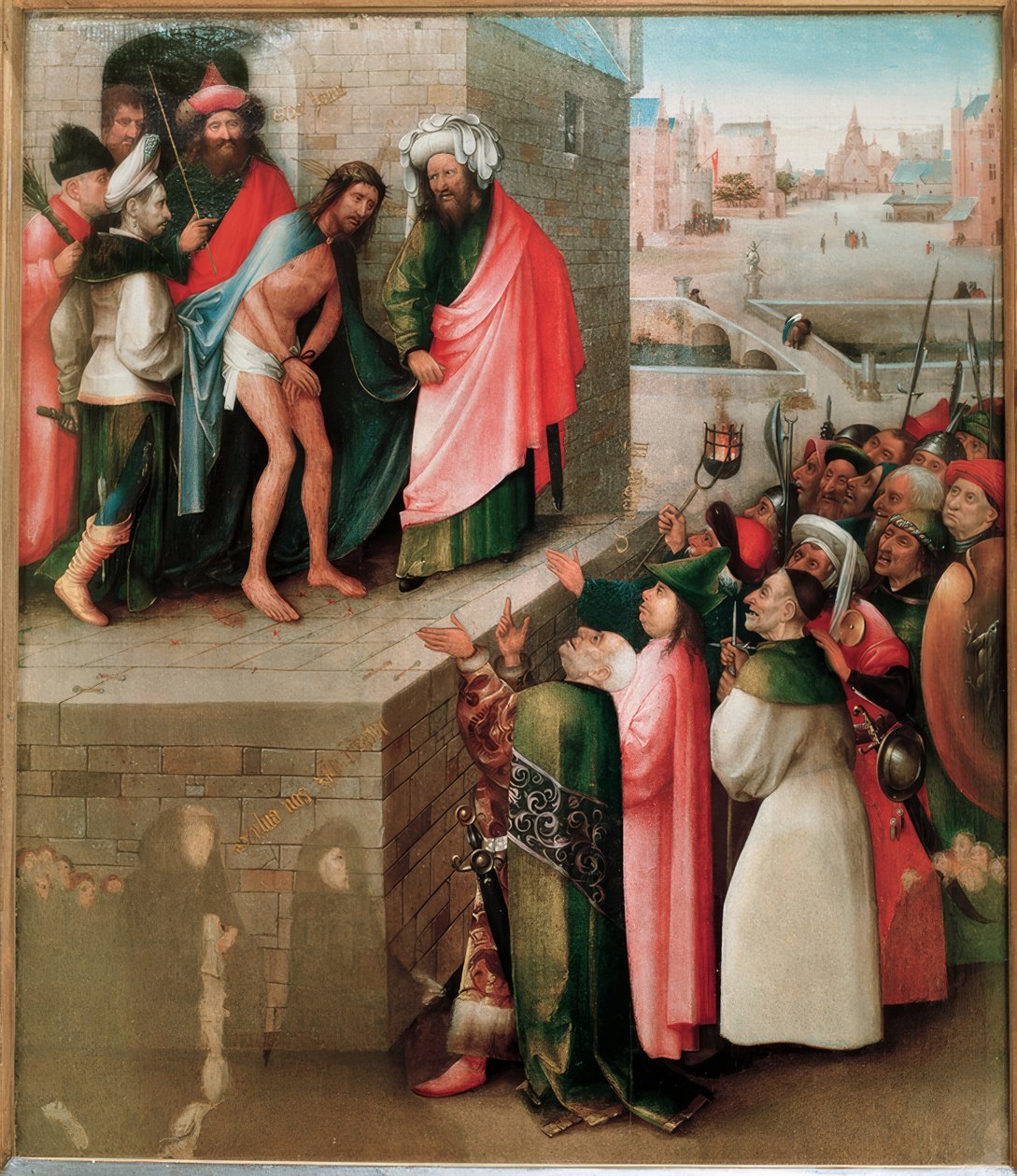A representação de Cristo perante o povo de Hieronymus Bosch