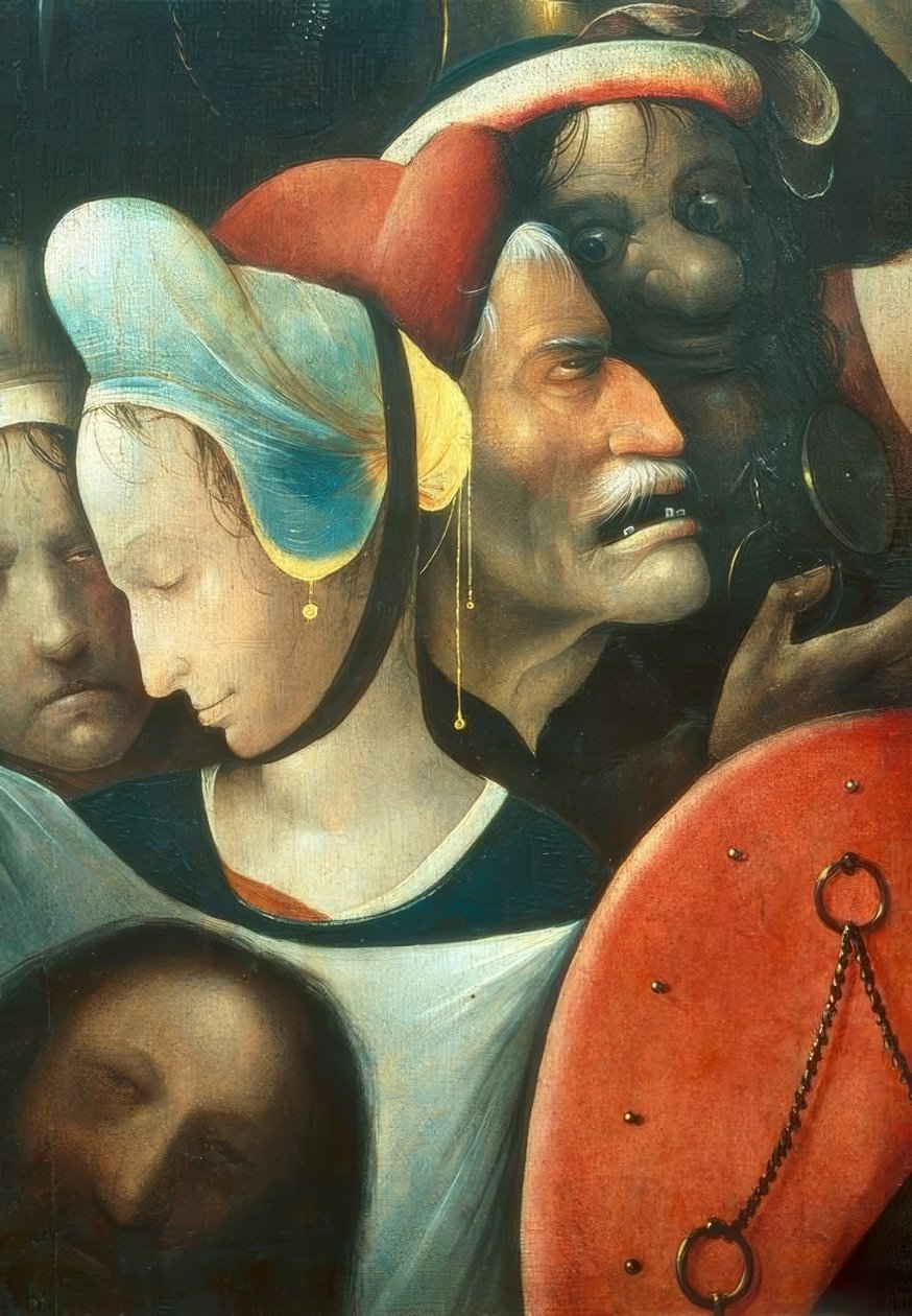 O transporte da cruz de Hieronymus Bosch