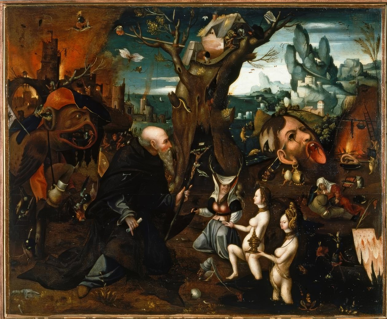 A tentação de Santo Antônio de Hieronymus Bosch