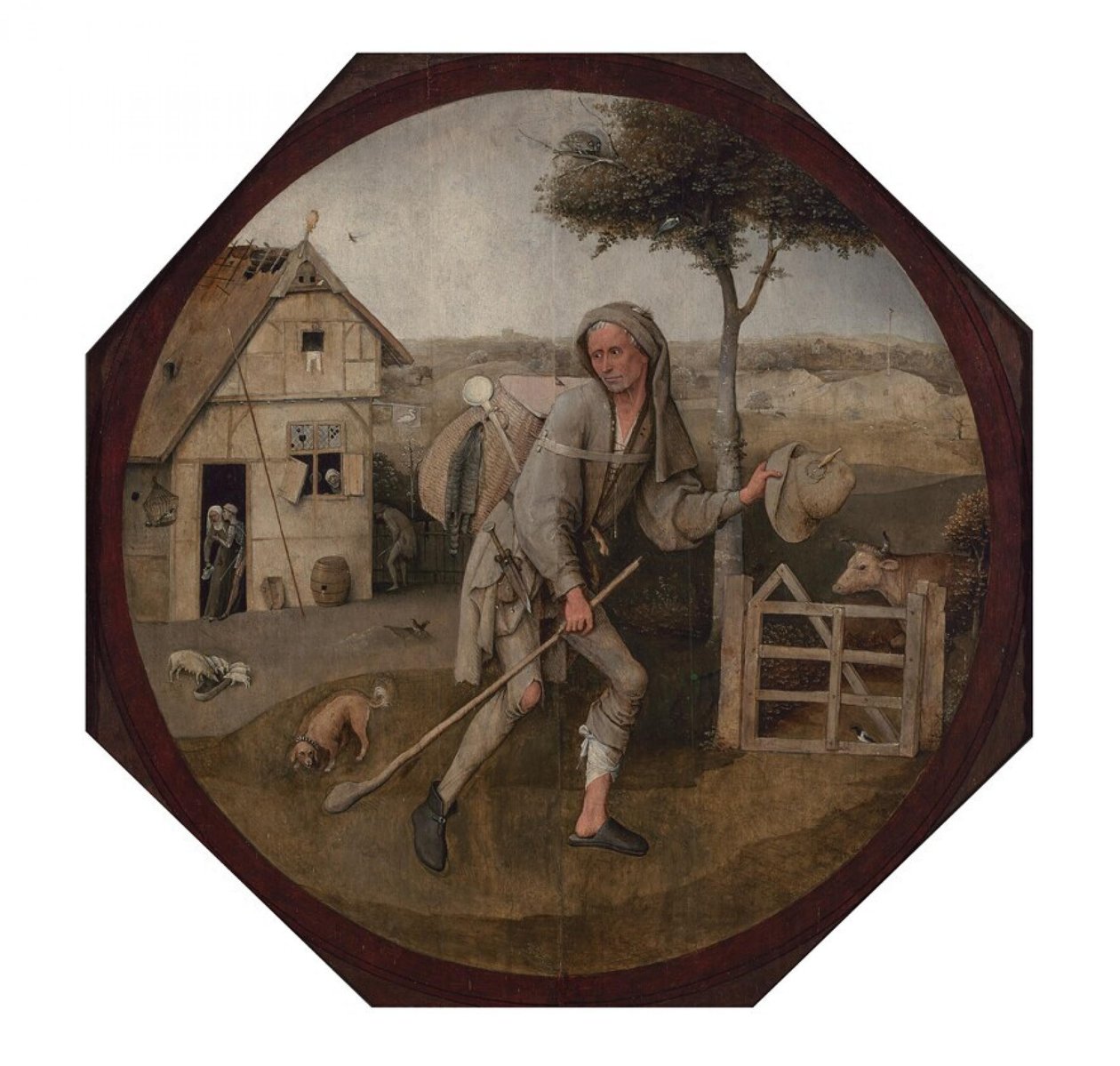 Holandês: O Wayfarer O Wayfarer de Hieronymus Bosch