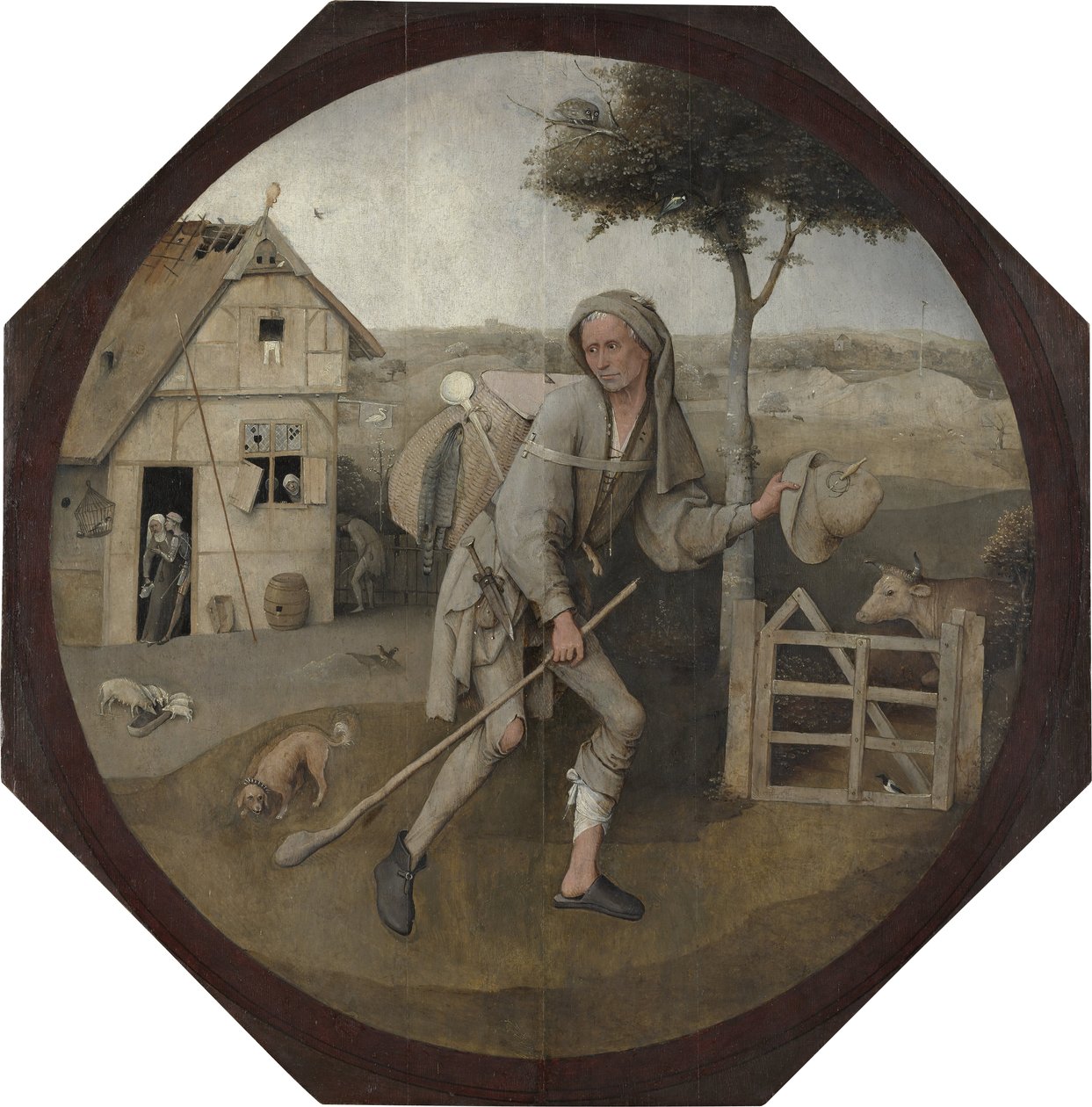 Holandês: O Wayfarer O Wayfarer de Hieronymus Bosch