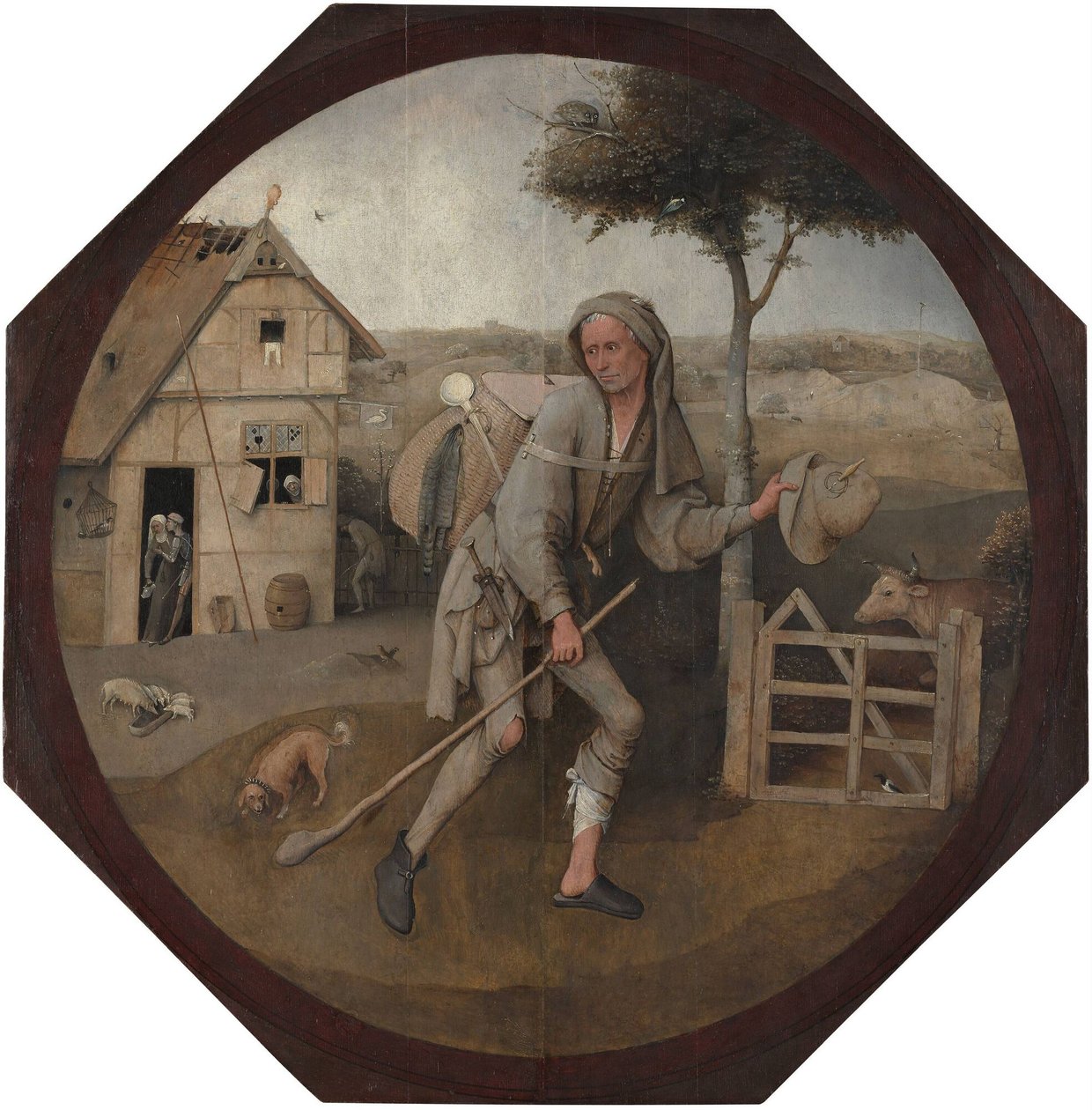 Holandês: O Wayfarer O Wayfarer de Hieronymus Bosch