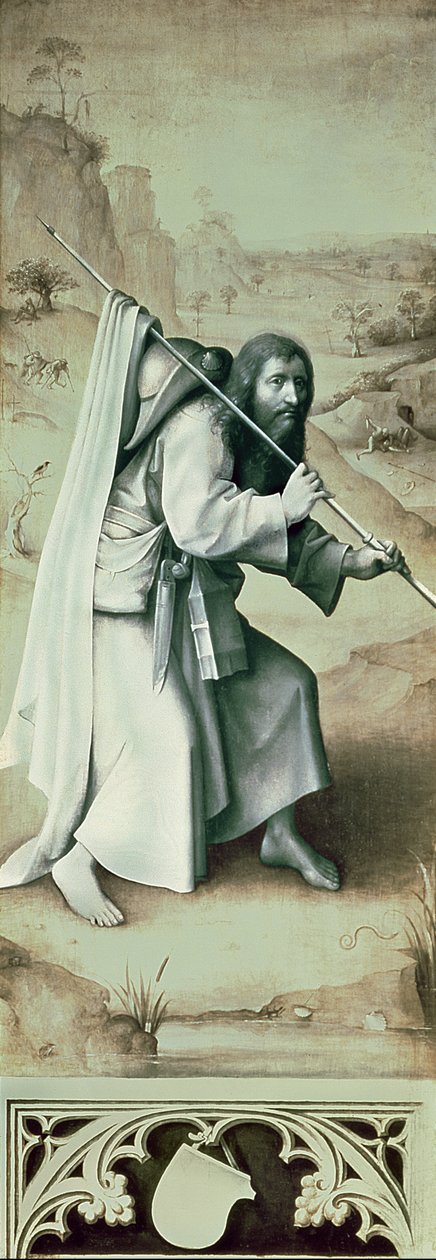 São Tiago o Maior, Exterior da Ala da Ala da Última Ala do Julgamento de Hieronymus Bosch