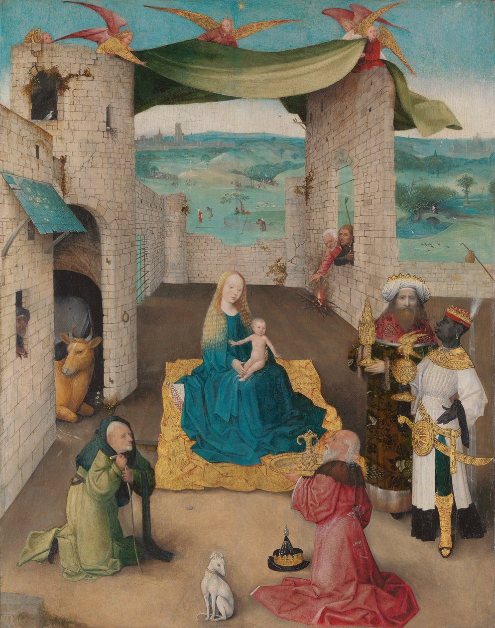 A Adoração dos Magos de Hieronymus Bosch