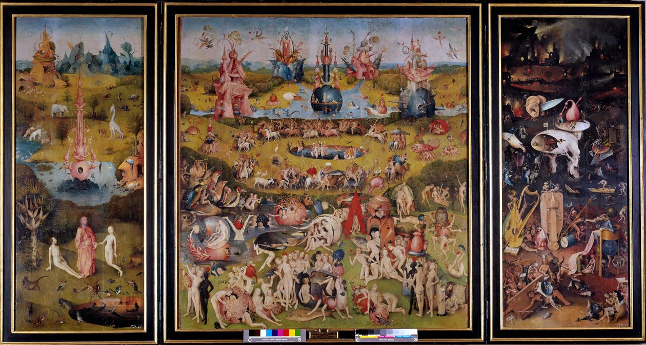 O Jardim das Delícias Terrenas de Hieronymus Bosch
