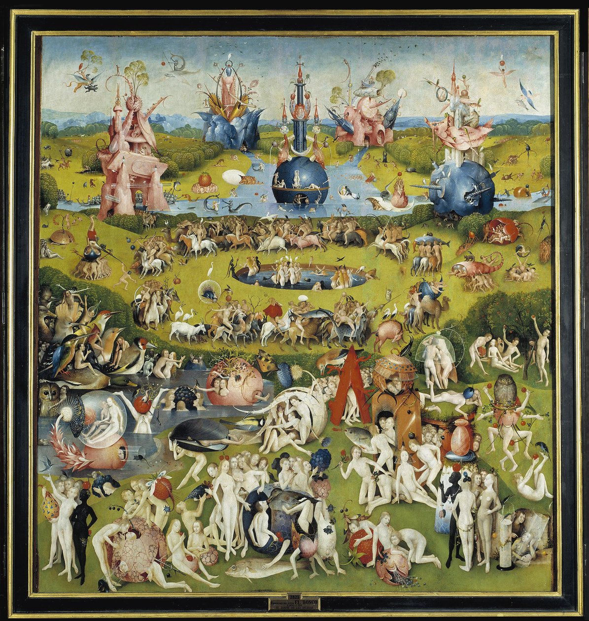 O Jardim das Delícias Terrenas de Hieronymus Bosch