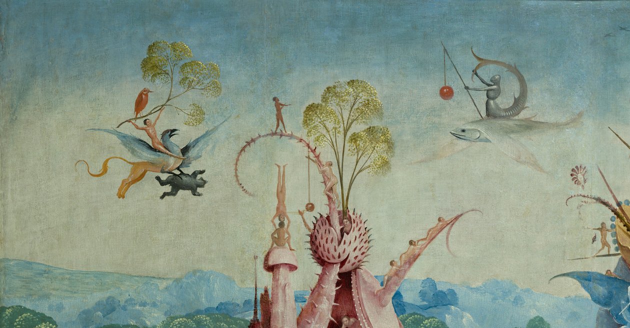 O Jardim das Delícias da Terra de Hieronymus Bosch